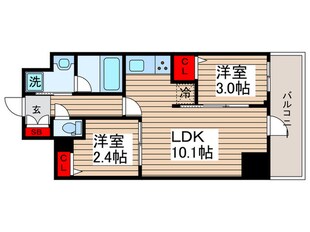 コンフォリア・リヴ木場の物件間取画像